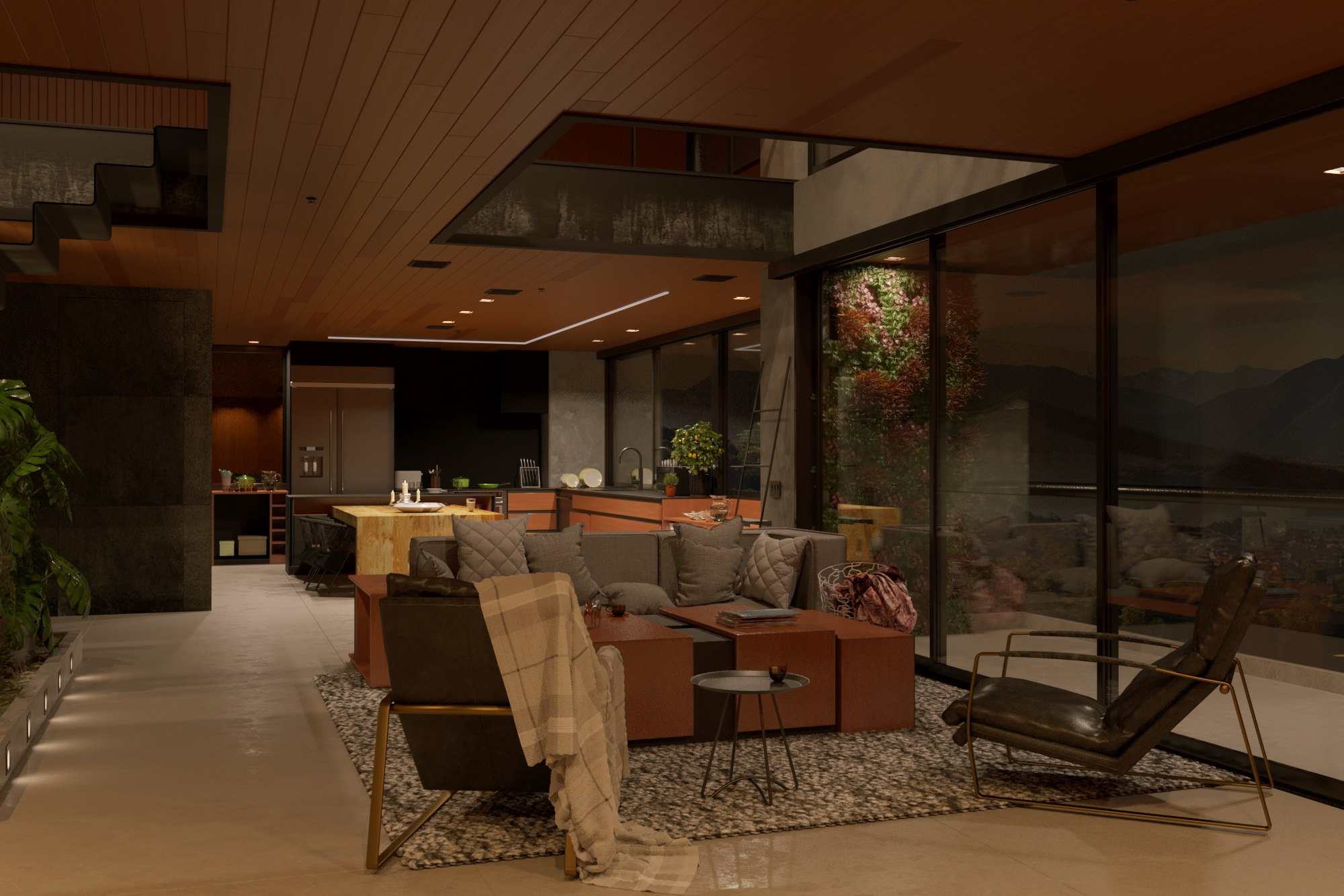 Zagal Loft / Greifbar in 3d max corona render Bild