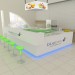Stand com frutas congeladas em DreamTown