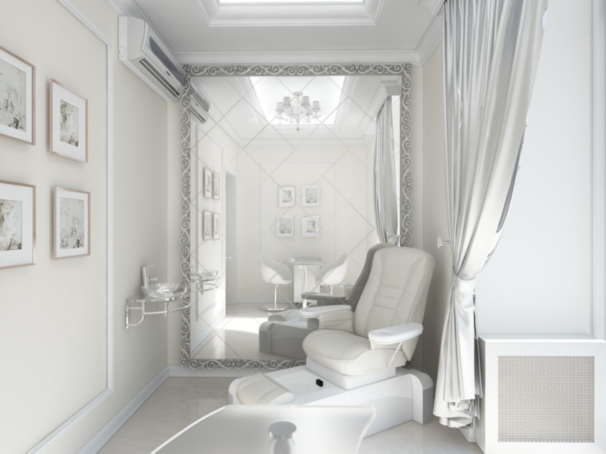 SPA in 3d max vray image