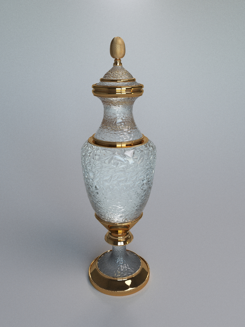 Vase dans 3d max corona render image