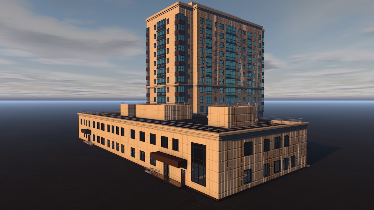 Edifício apartamento em Cinema 4d Other imagem