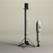 SpaceX Falcon9 in Cinema 4d Standard image