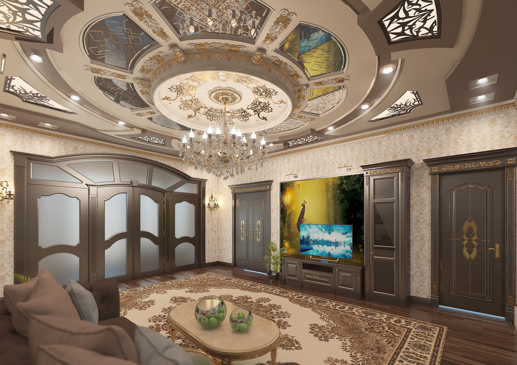 Lobby in 3d max vray 3.0 image