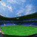 Stadio in 3d max mental ray immagine