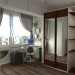 1-Zimmer-Wohnung AGG PL 36 qm in 3d max vray Bild