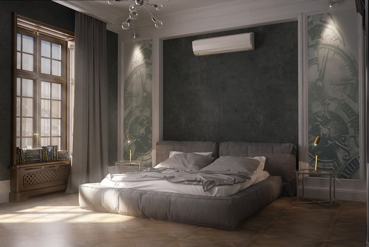 Compromise sleeping in 3d max vray 2.0 image