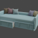 Sofa in Blender cycles render Bild