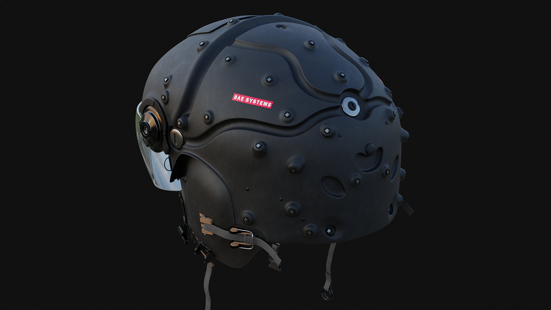 imagen de Striker II HMD en Blender cycles render