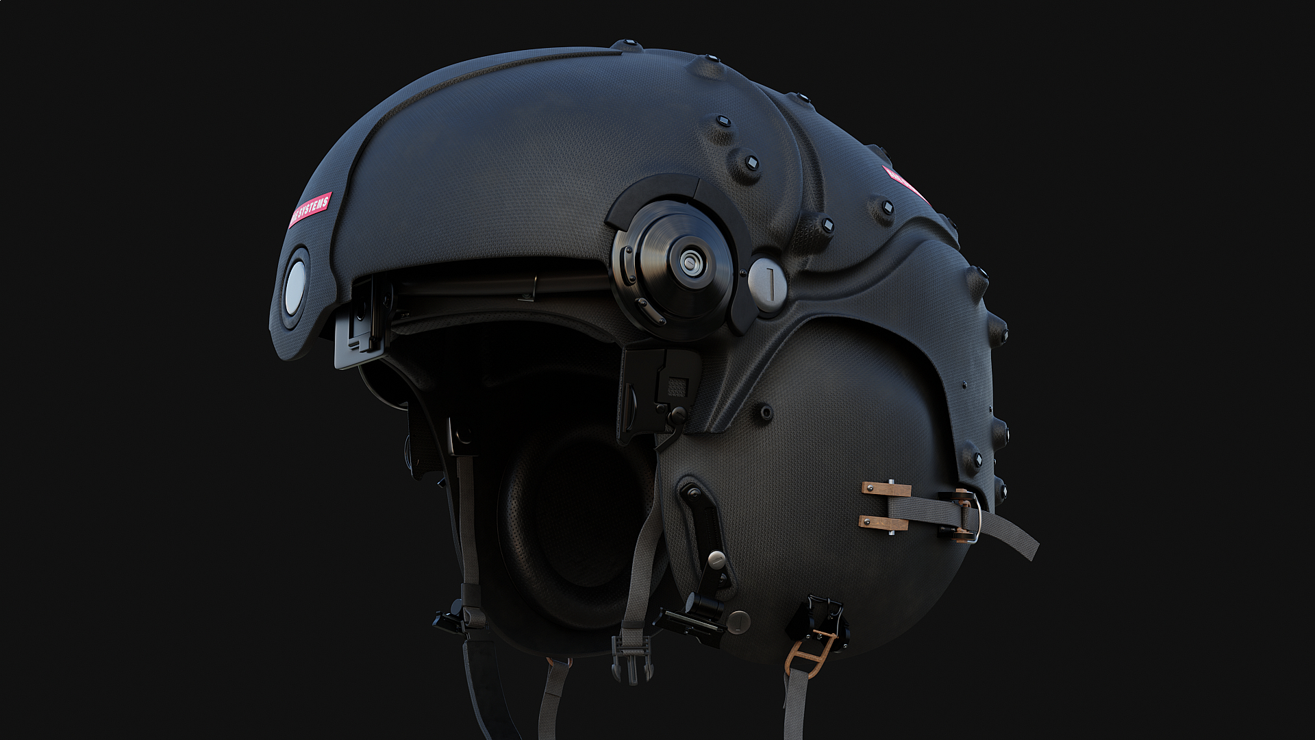 imagen de Striker II HMD en Blender cycles render