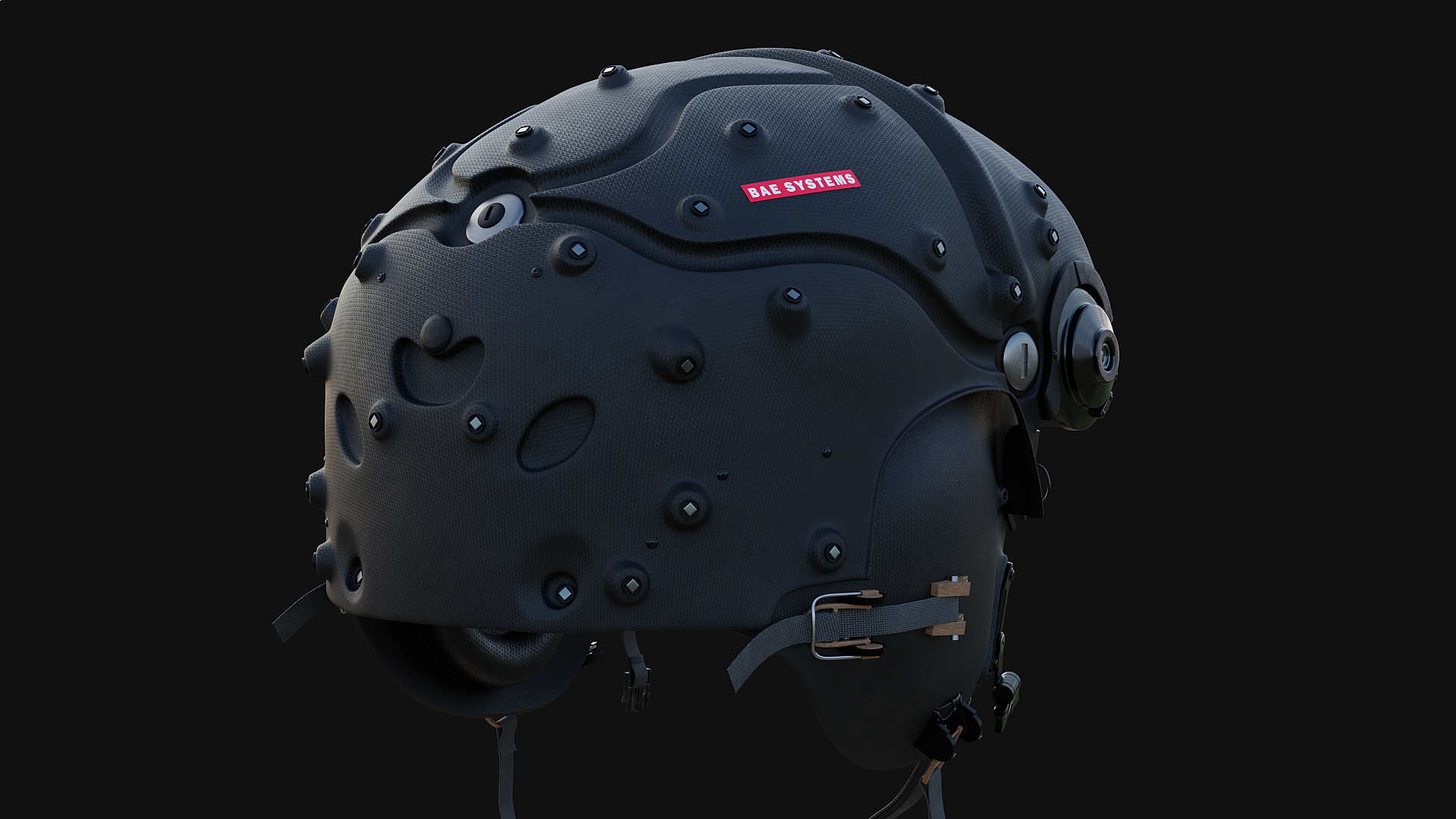 Striker II HMD em Blender cycles render imagem