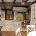 Kitchen-living paese-Provence) in 3d max vray immagine