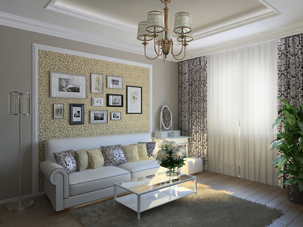 imagen de Habitación para mamá 2 en 3d max vray