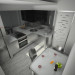 Kitchen in Cinema 4d vray 2.5 image