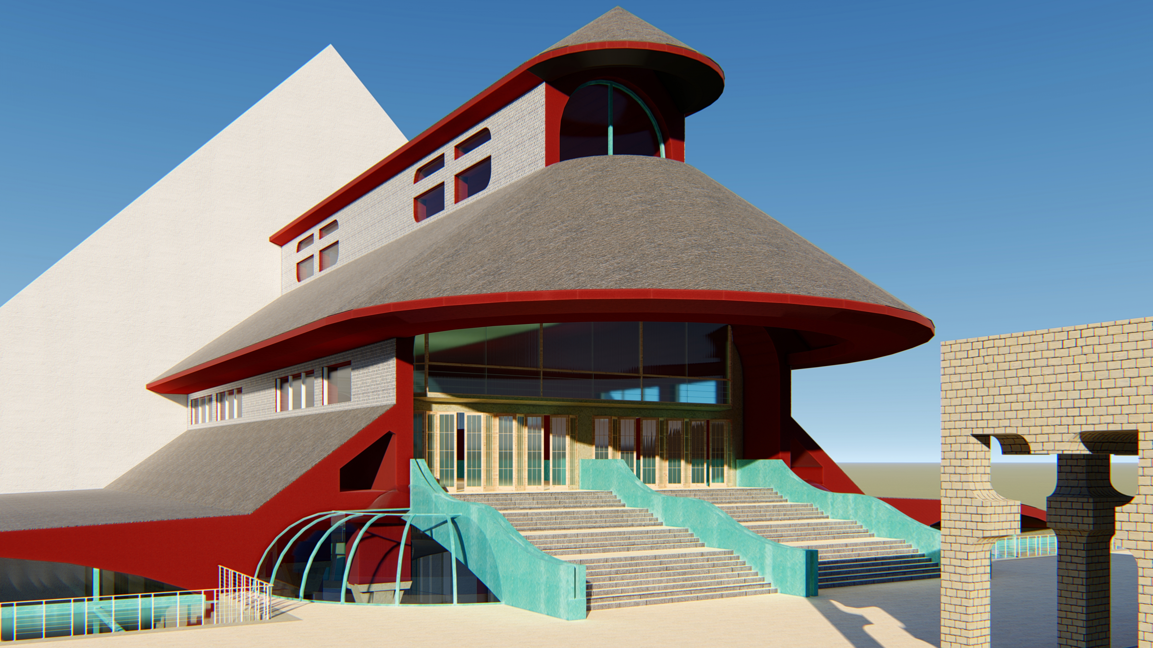 imagen de Templo de todas las religiones. Concepto 2. en ArchiCAD Other