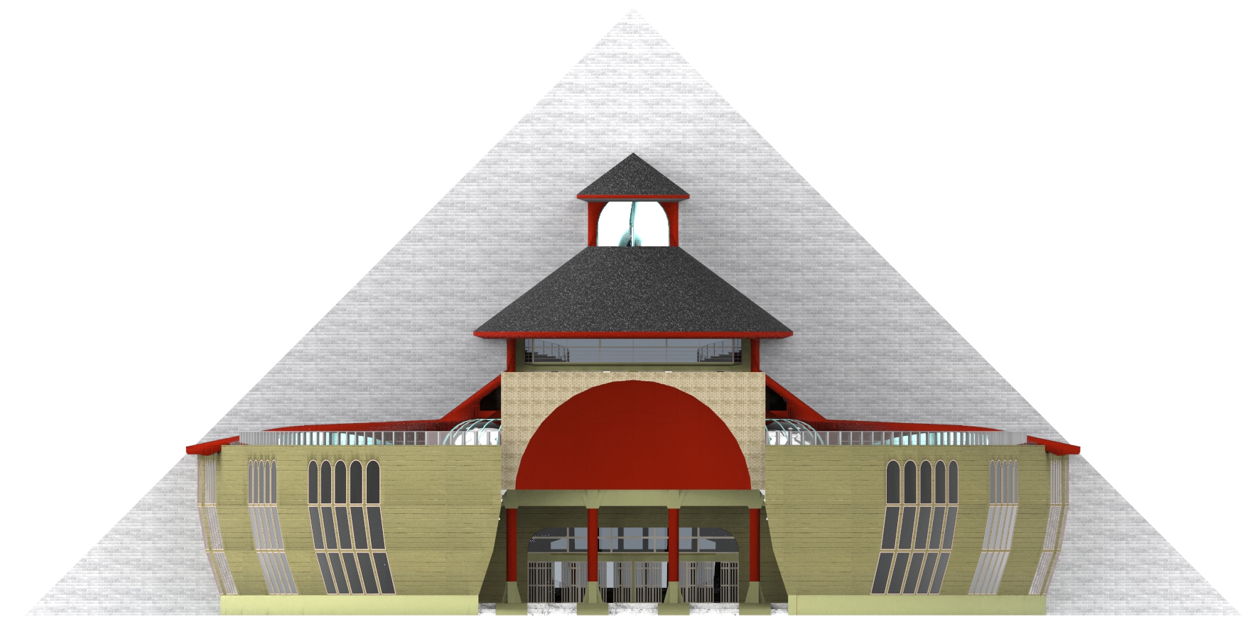 imagen de Templo de todas las religiones. Concepto 2. en ArchiCAD Other