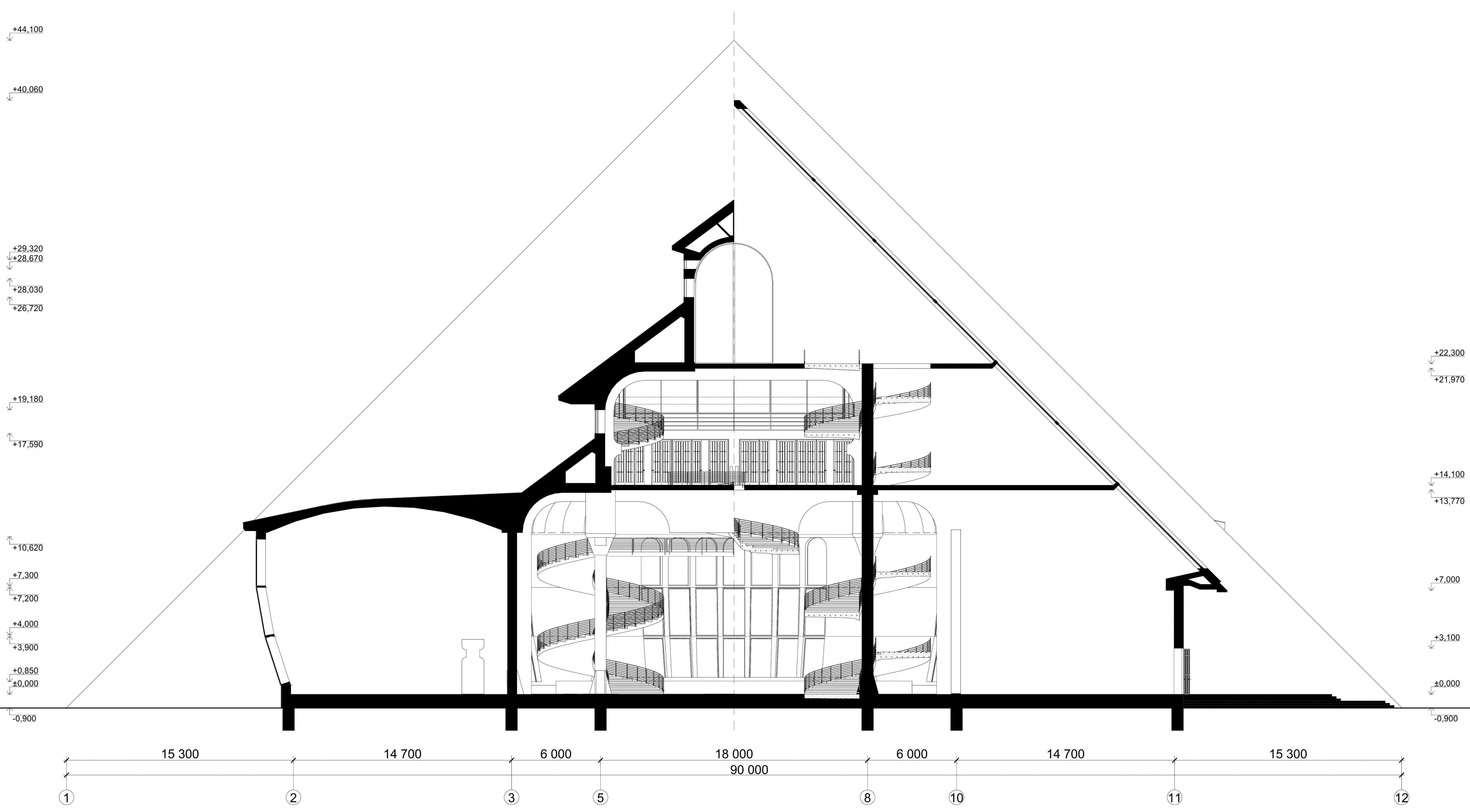 Templo de todas as religiões. Conceito 2. em ArchiCAD Other imagem