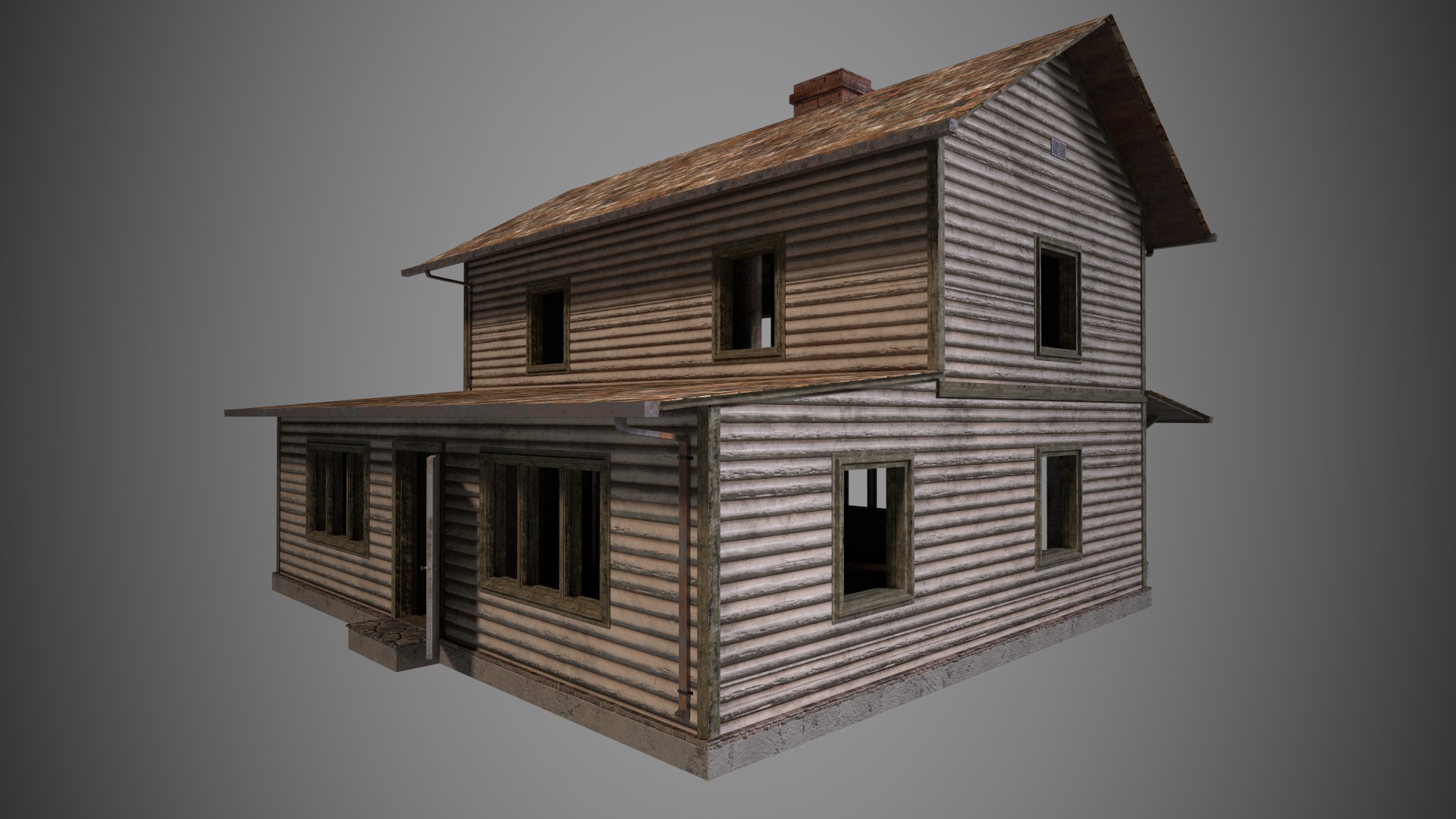 Town house in 3d max Other image