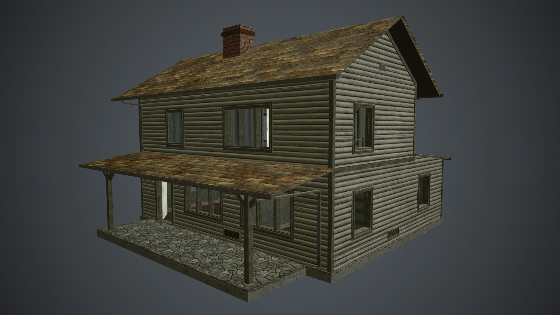 Town house in 3d max Other image