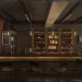 Vintage Cafe in 3d max vray Bild