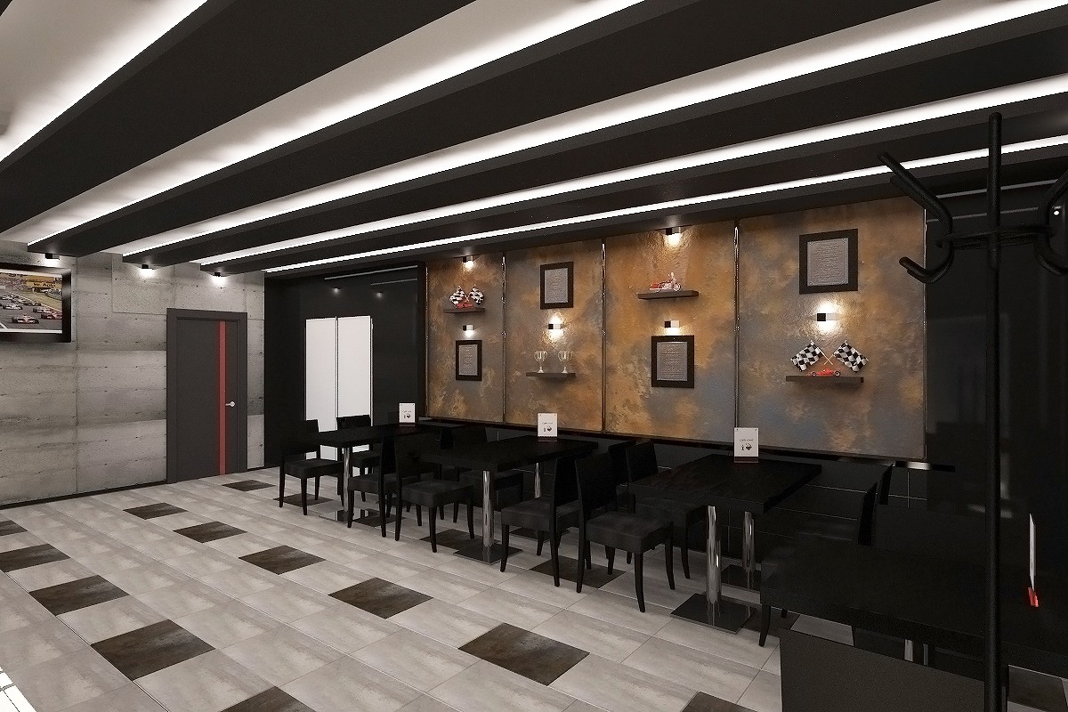 Caffe in 3d max vray Bild