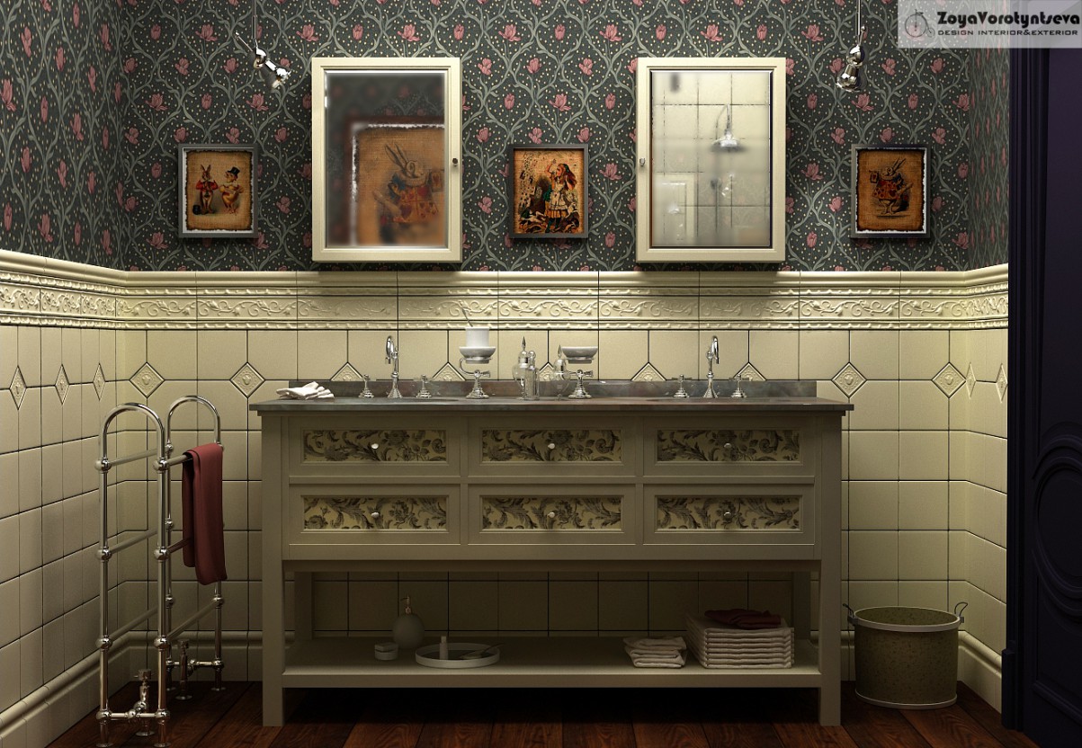 Alice de WC dans 3d max vray 2.5 image