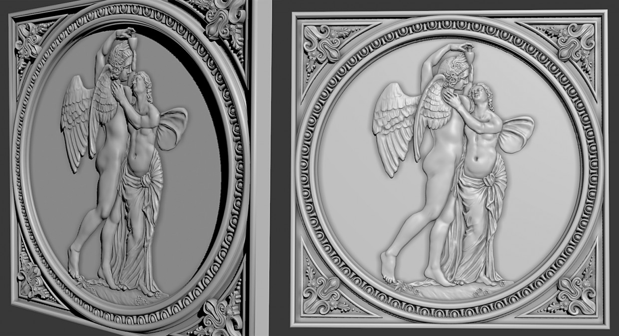 Bas-Relief in ZBrush Other Bild