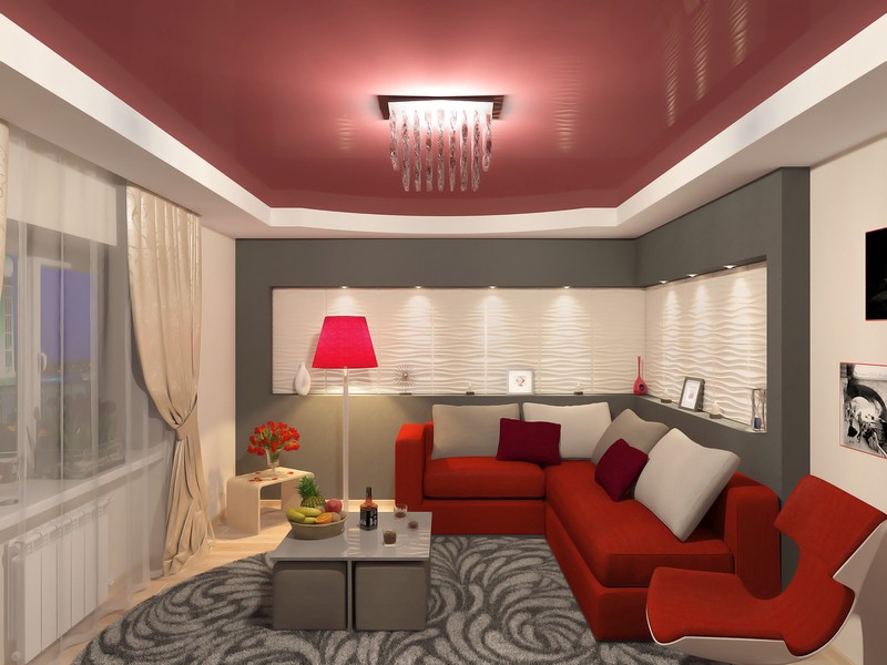 Schlafzimmer in 3d max vray Bild