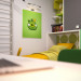 Les enfants verts dans 3d max corona render image