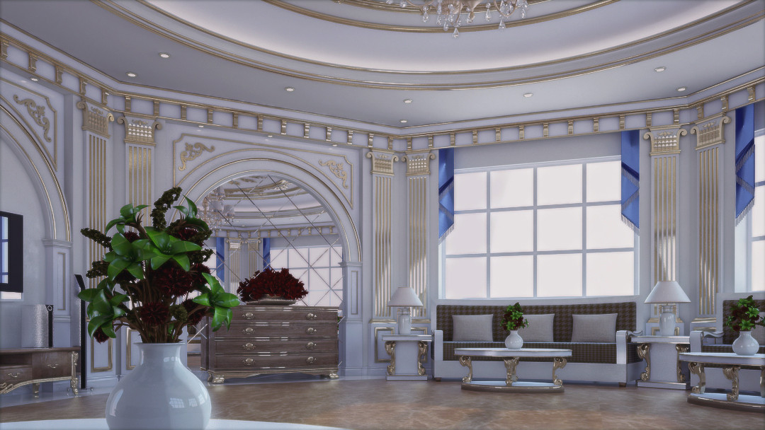 CLASSIC MAJLIS in 3d max vray 3.0 Bild