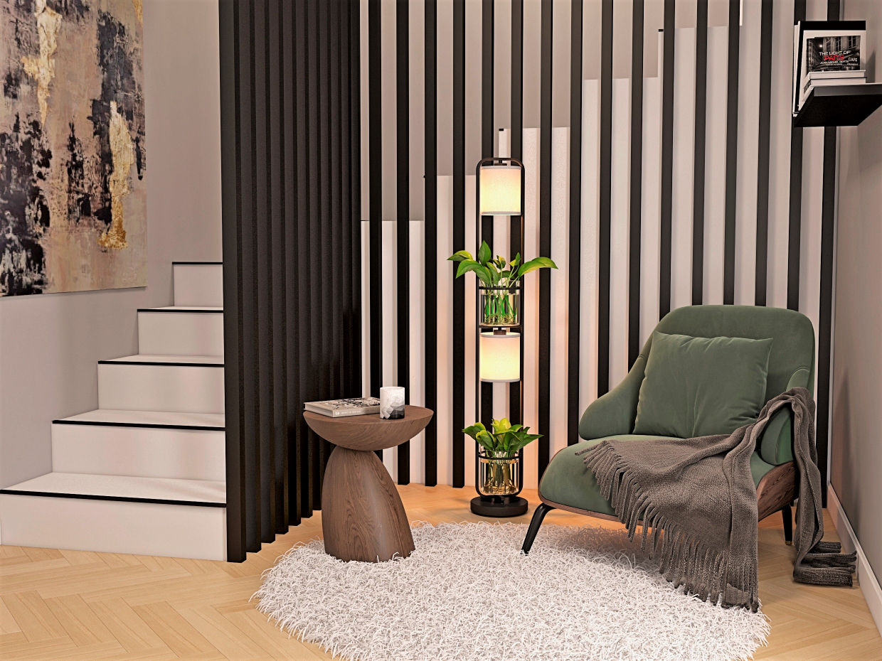 Leseecke in 3d max vray 3.0 Bild