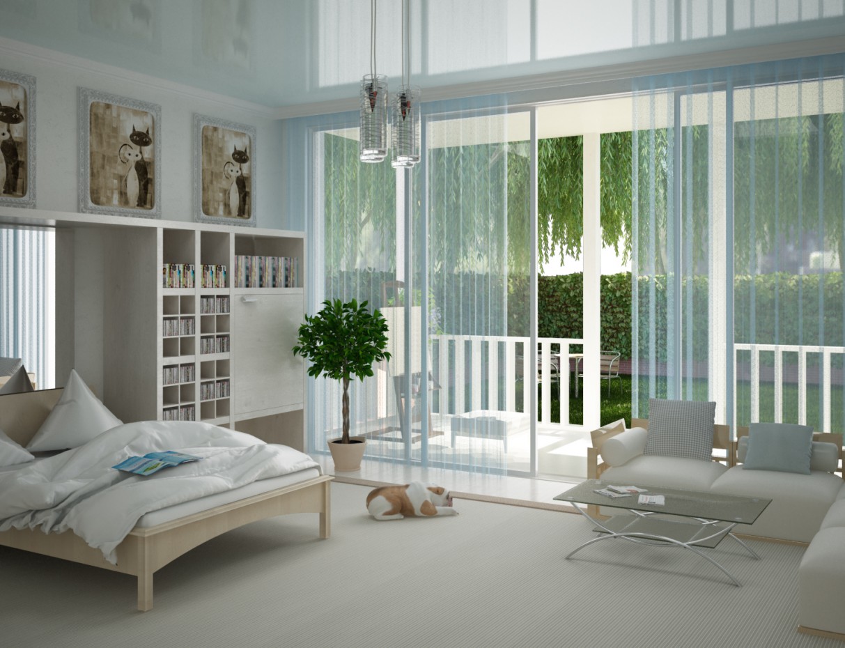 Quarto em 3d max vray 2.0 imagem