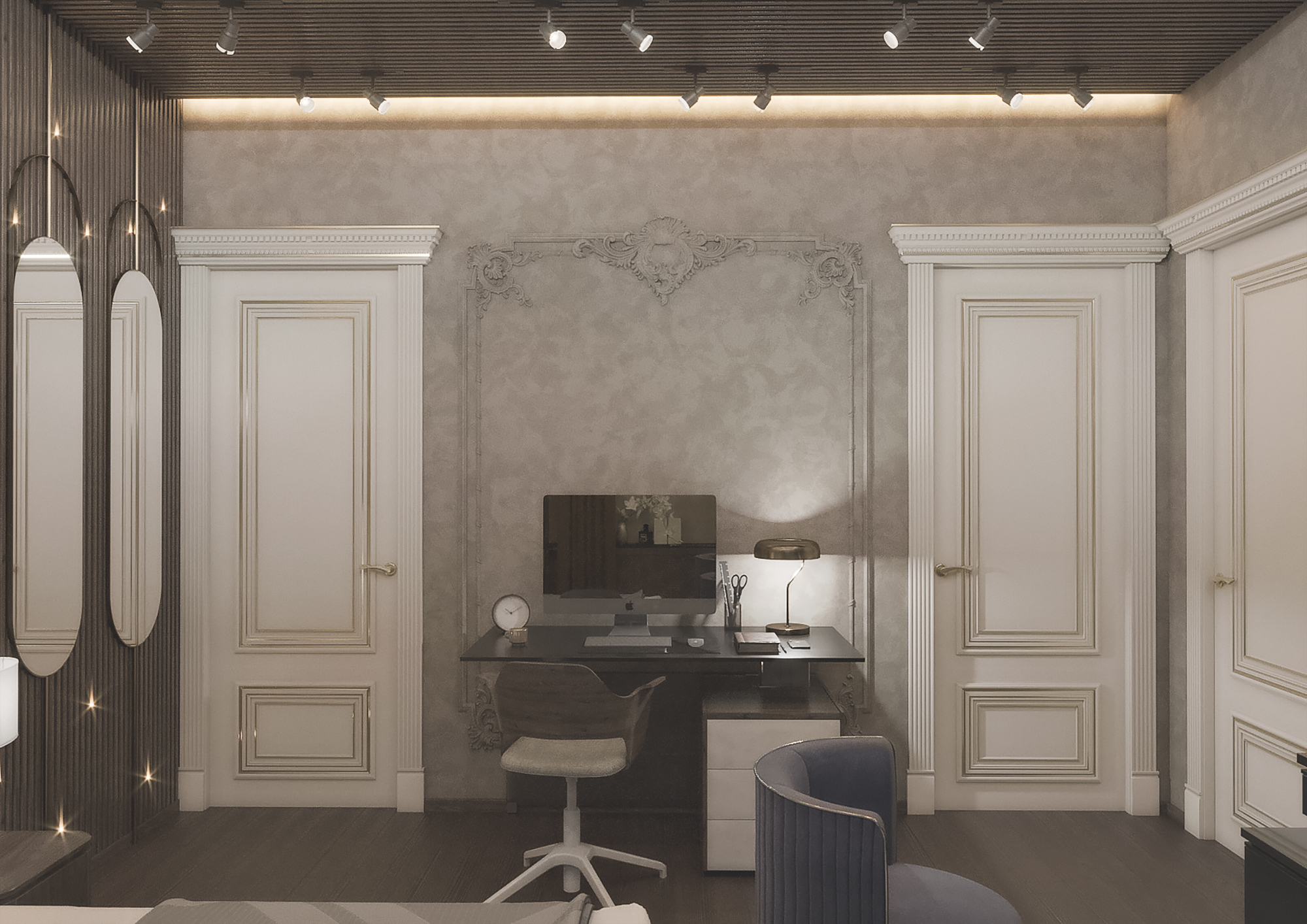 Chambre dans 3d max corona render image