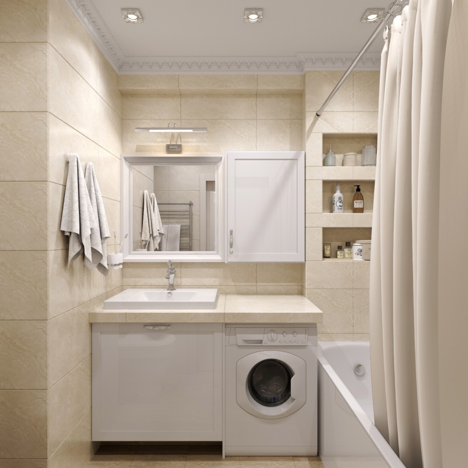 Lavatory_3 in 3d max corona render image