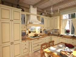 La cocina de estilo clásico