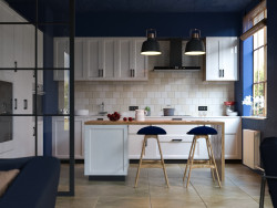 KITCHEN BLUE