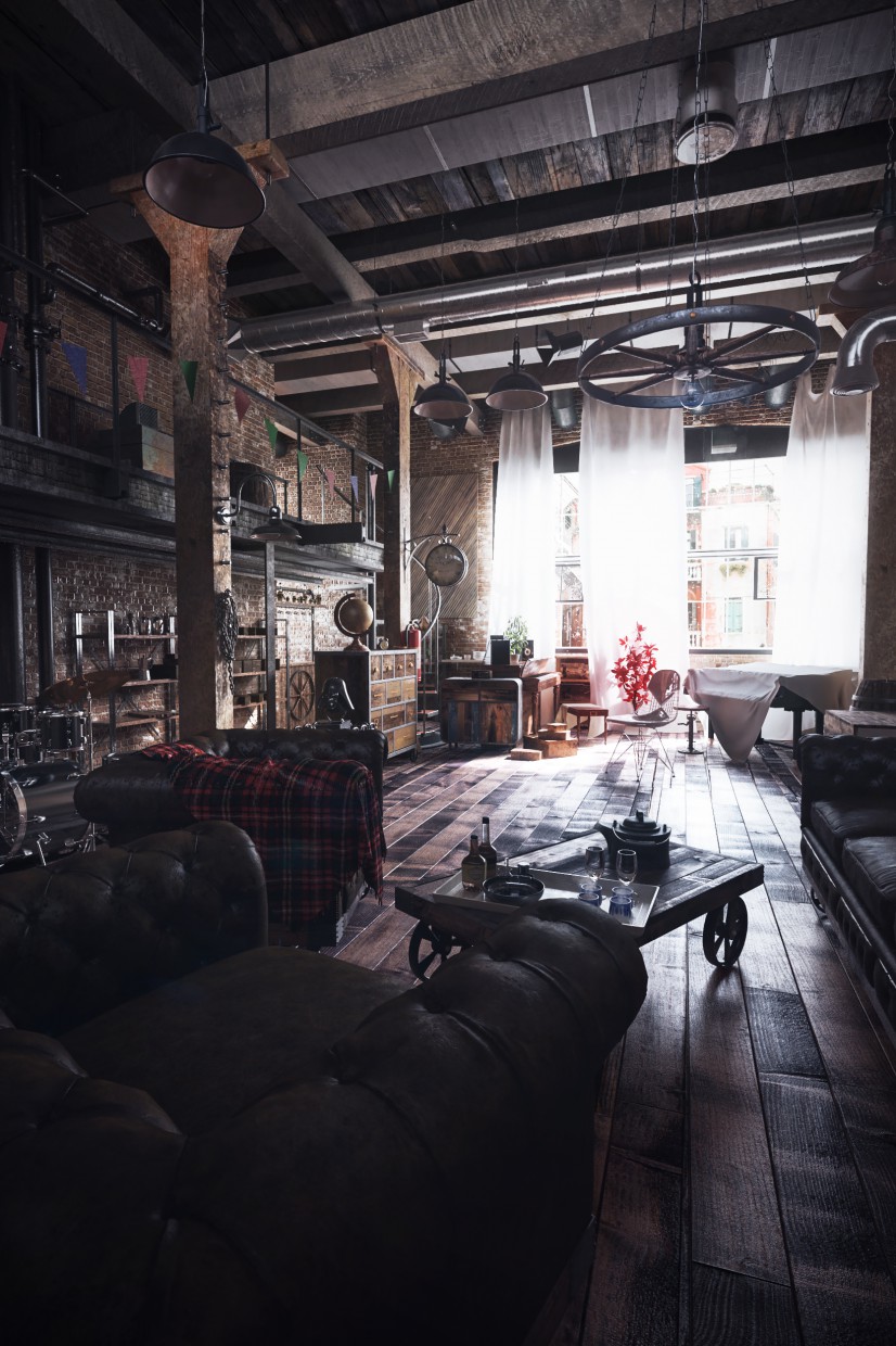 Vieux amis dans 3d max vray 3.0 image