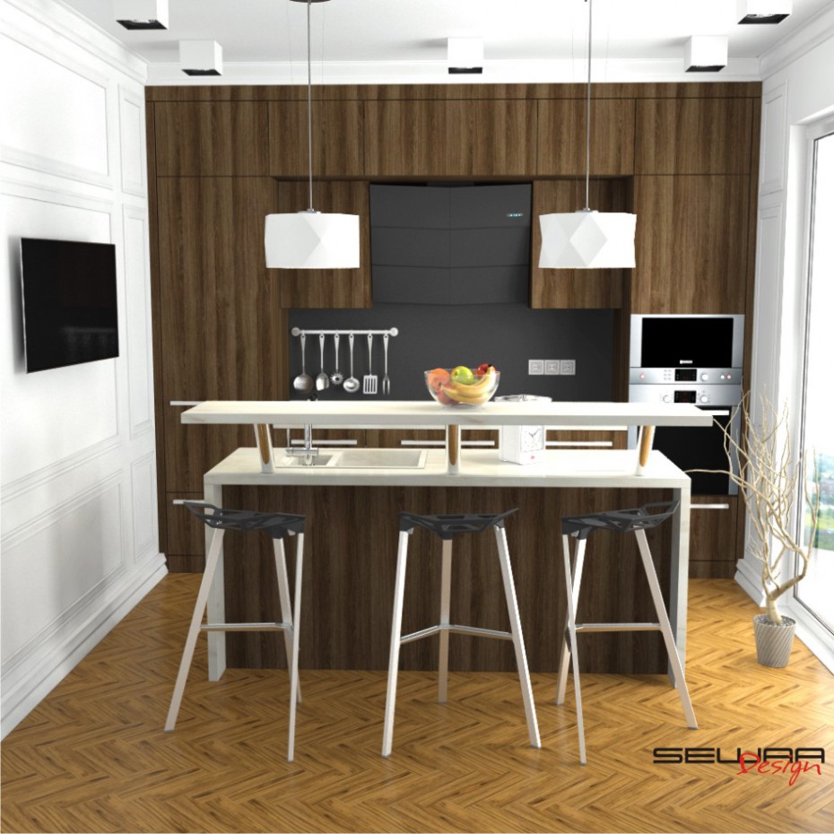 Cucina in 3d max vray immagine