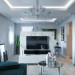 Appartamento Monolocale in 3d max corona render immagine