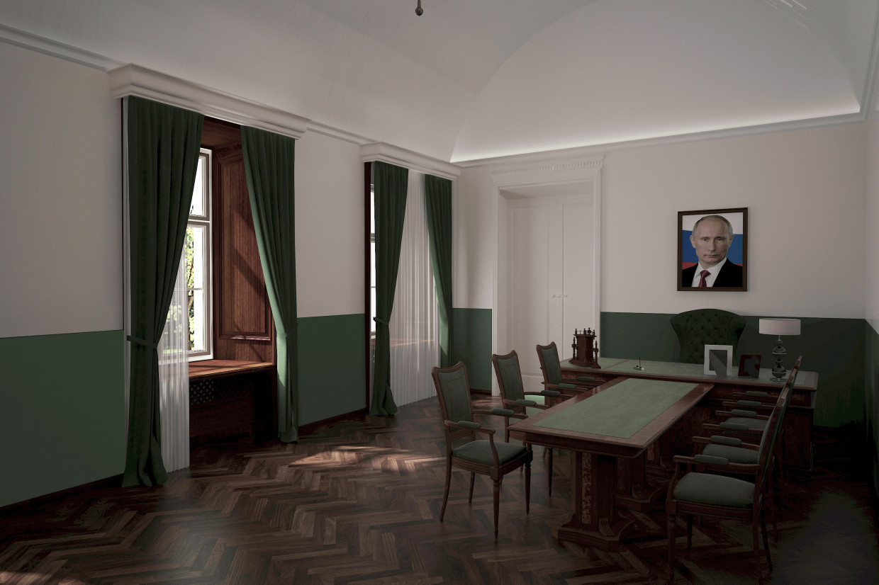 imagen de Mueble para Shoigu SG en 3d max corona render