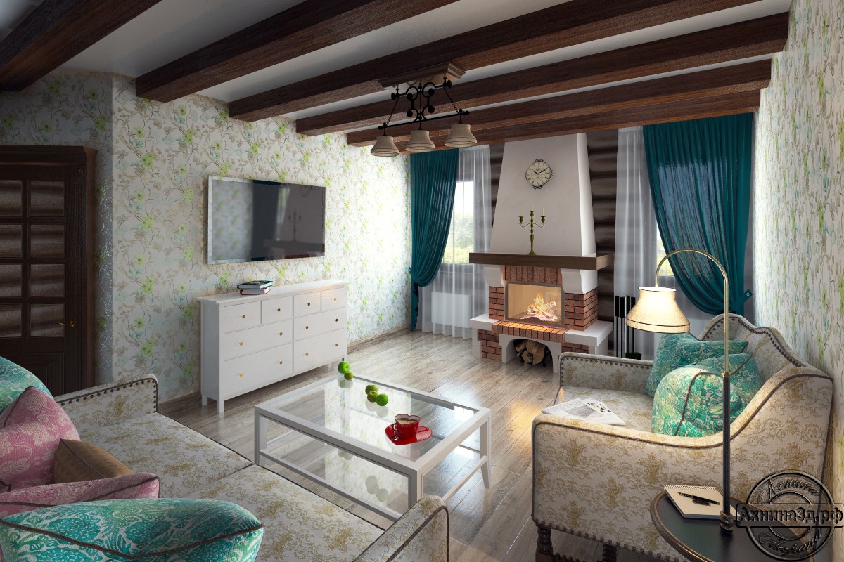 imagen de Casa rural de registros en 3d max vray