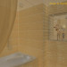 Salle de bain dans 3d max vray image