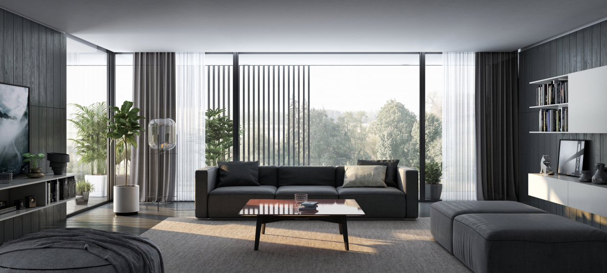 Shangai_Interior em 3d max vray 3.0 imagem