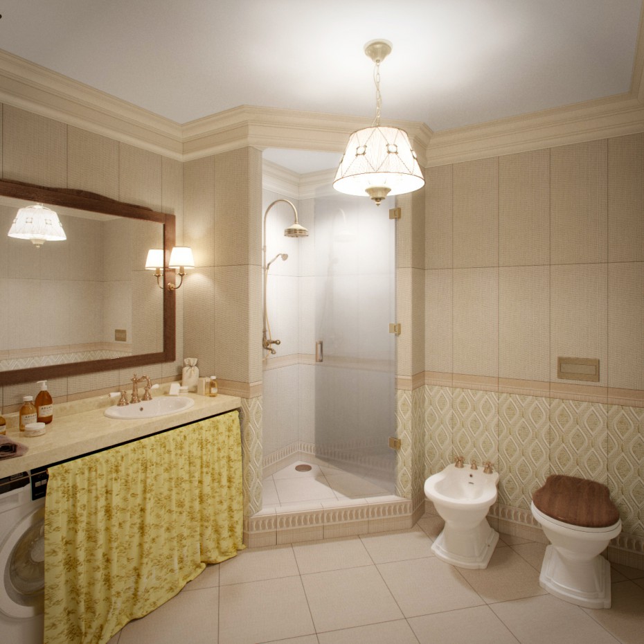 imagen de WC en 3d max corona render