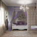 Chambre pour enfants. dans 3d max corona render image