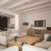 imagen de Cocina + living comedor en 3d max vray