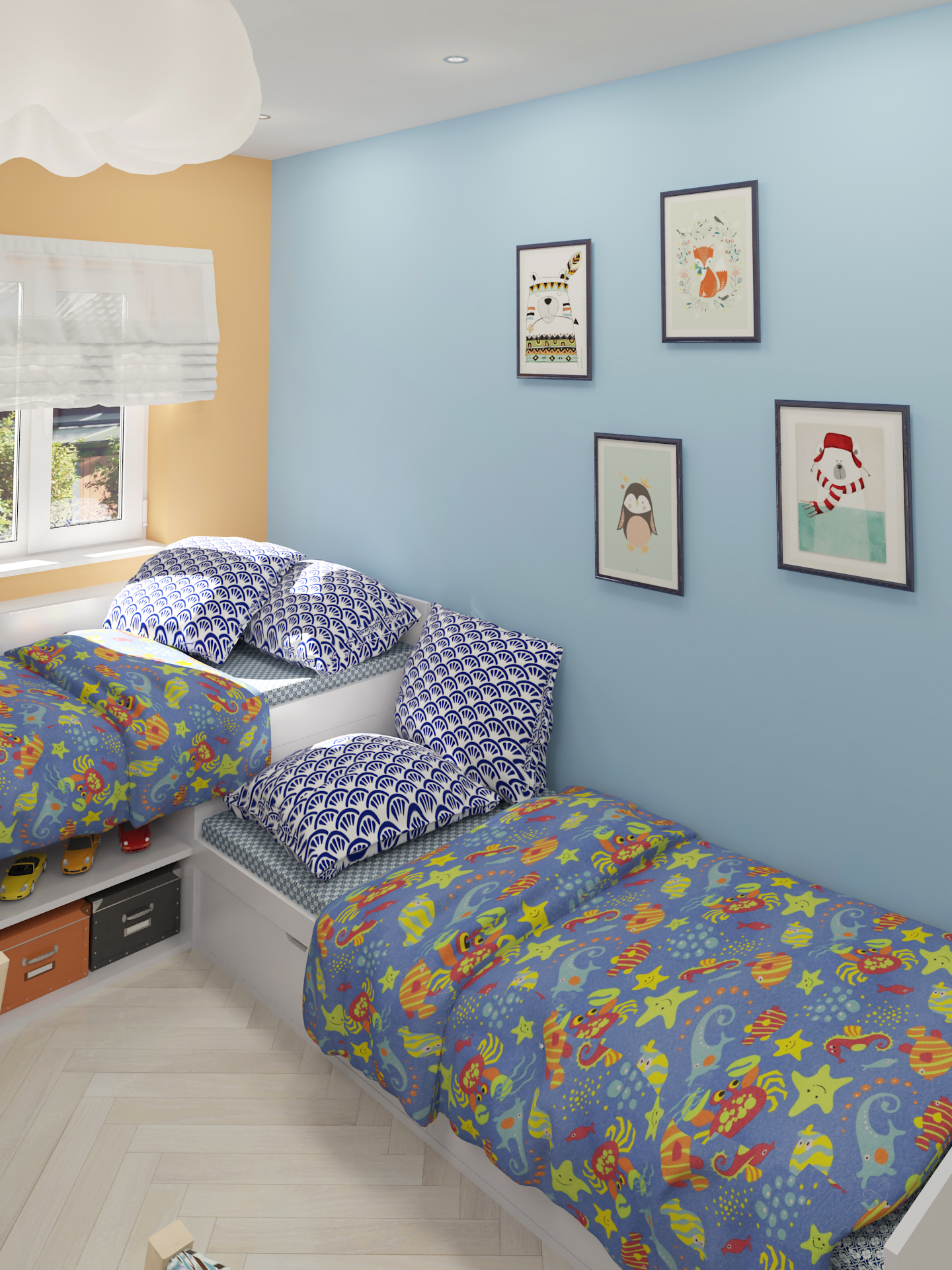 nursery in 3d max vray 3.0 image