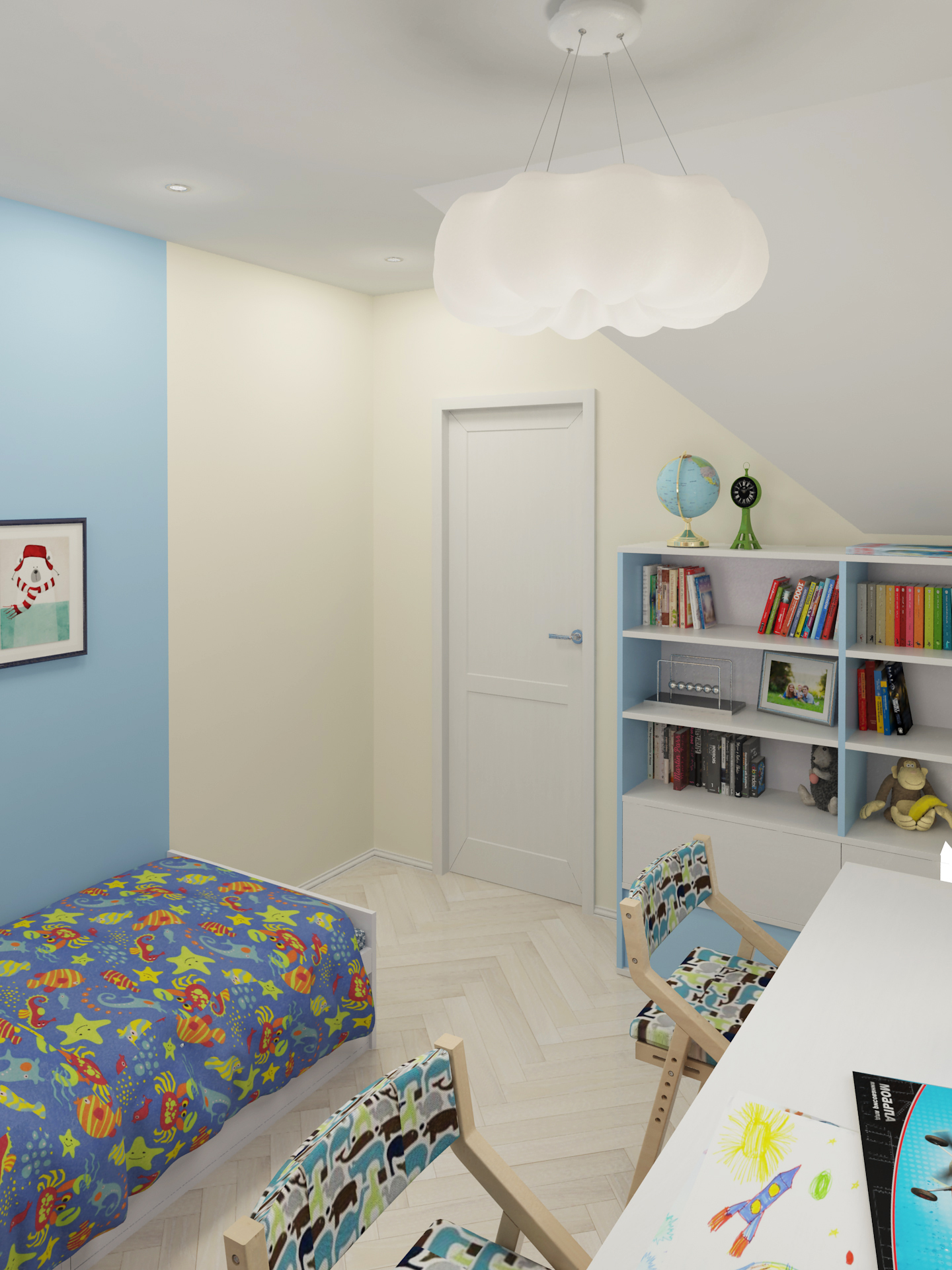 nursery in 3d max vray 3.0 image