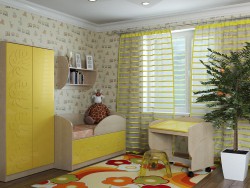 Lustre de Mowgli jaune