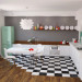 Appartement-Studio dans 3d max vray image