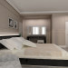 Chambre à coucher pour une jeune famille dans 3d max vray image